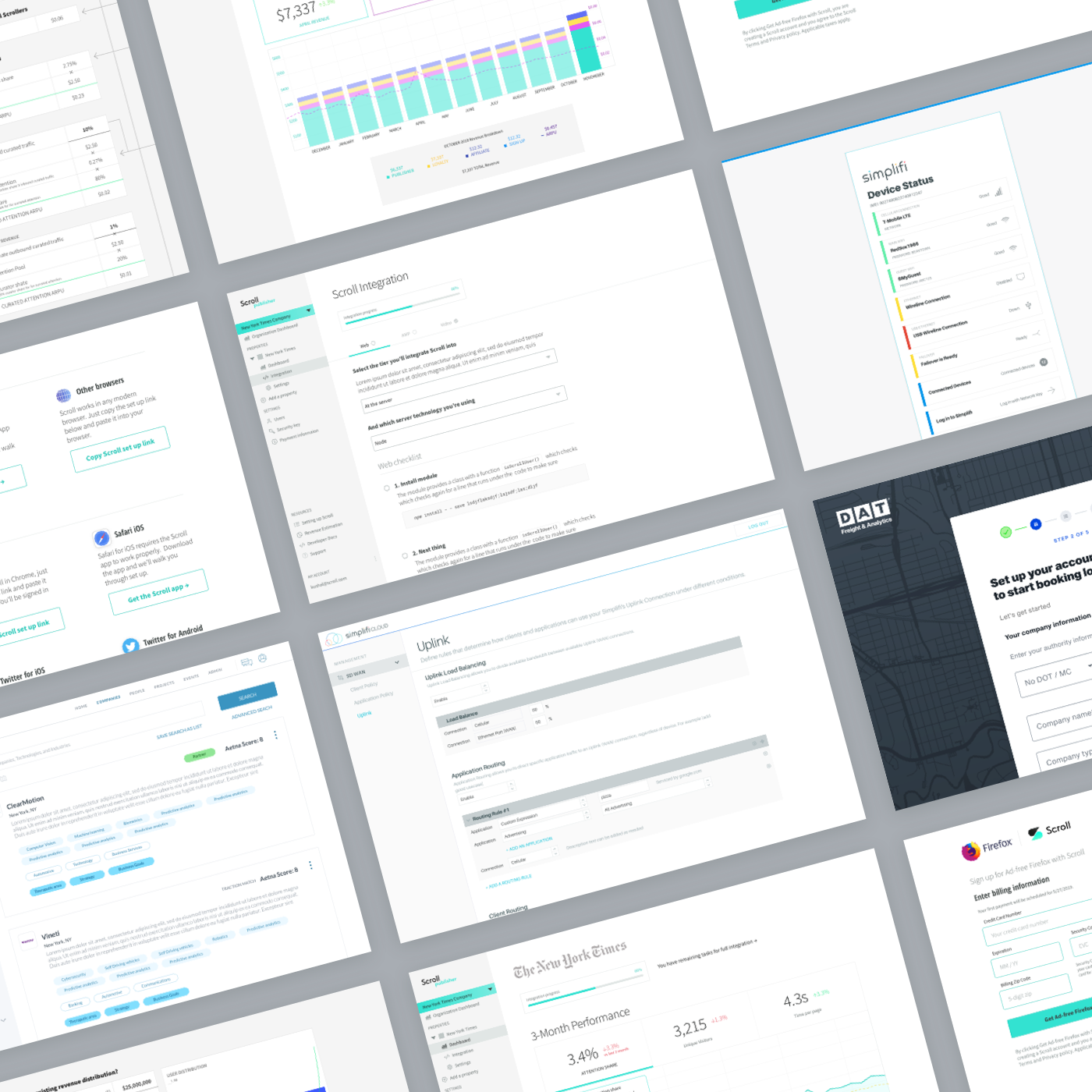 Customer interface overview